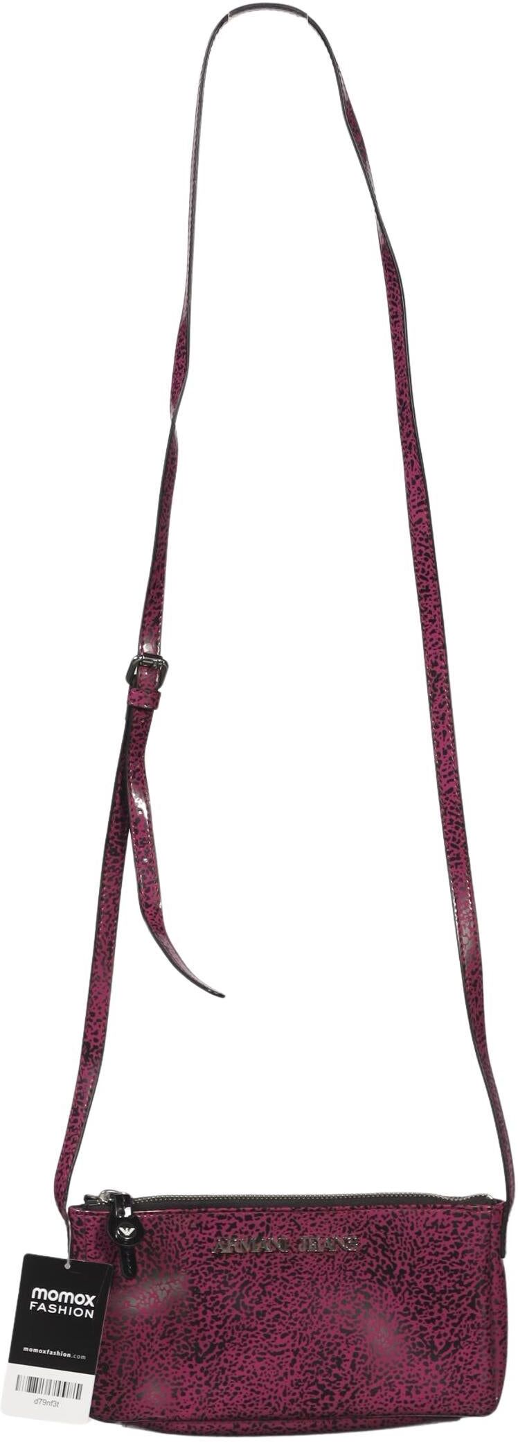 Giorgio Armani Jeans Damen Handtasche klein, Lila, Kunstleder - Second Hand