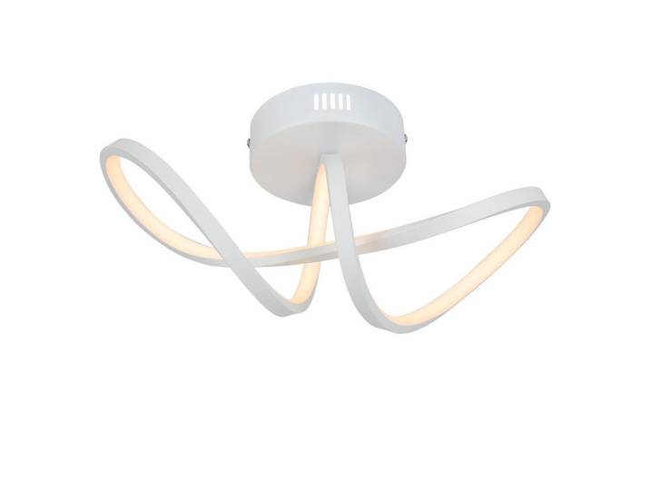 Nettlife Led-Deckenleuchte Marburg 34/14.5/17 cm, Weiß, Metall, LED integrated, 14.5x17x34 cm, Lampen & Leuchten, LED Beleuchtung, LED-Deckenleuchten