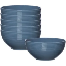 MÜSLISCHALEN Levi Blau ø 15 cm 6er Set