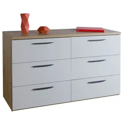 Composad Kommode Sposami Dekor Weiß / Hochglanz
