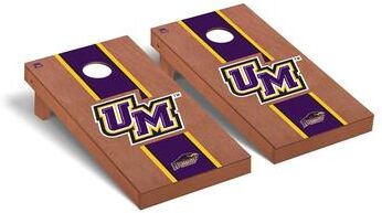 Skip's Garage Montevallo Falcons Rosewood Cornhole Board Set