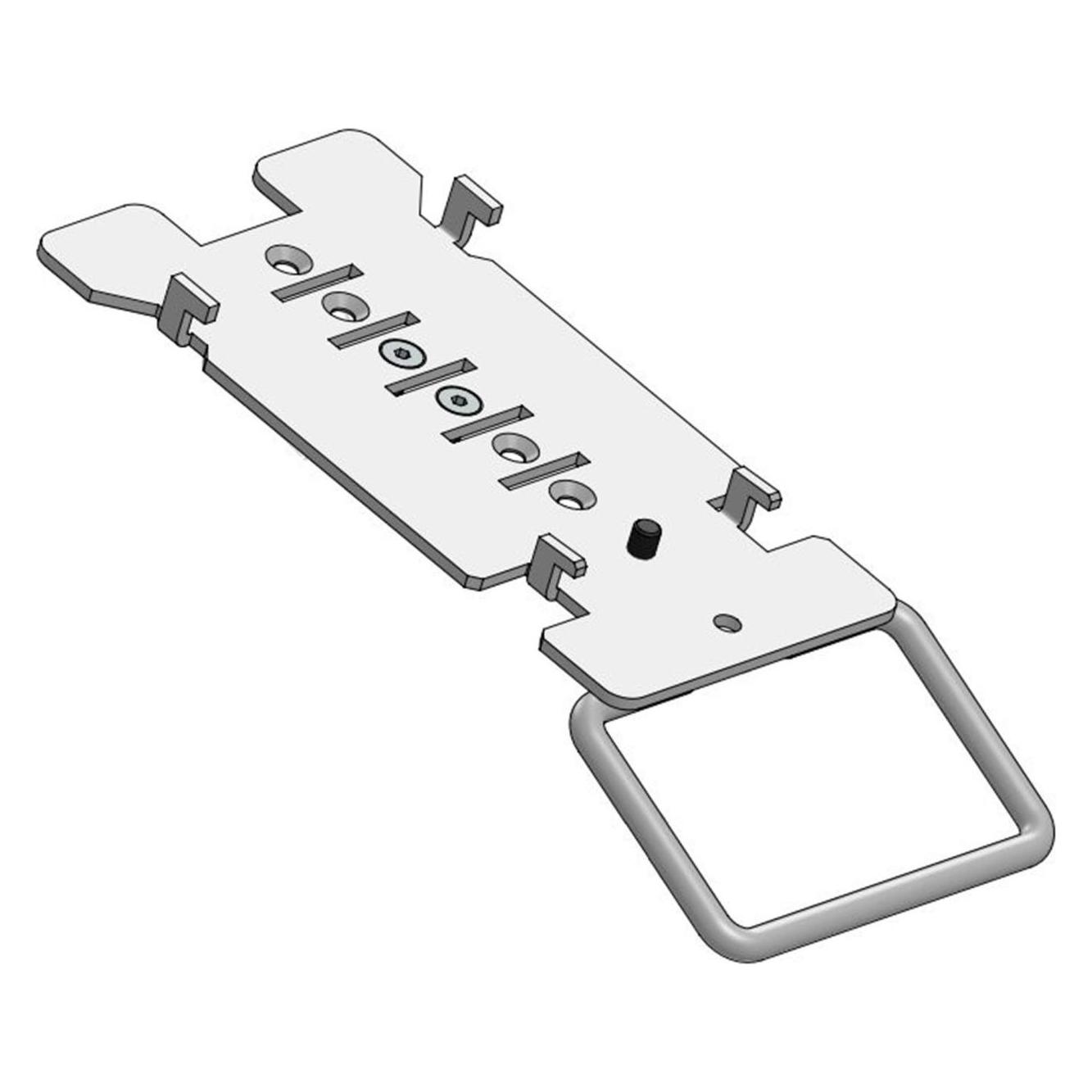 Ergonomic Solutions Keyhole Plate for Banksys (CHE072-02)