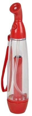 Everyday Crate Cooling Mist Air Pressure Spray Bottle Portable Face & Body Hydrator For Travel, Beach & Camping red
