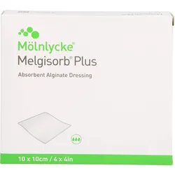Melgisorb Plus Alginat 10x10 cm Steril 10 ST