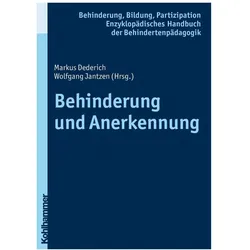 Behinderung und Anerkennung, Fachbücher von Iris Beck, Wolfgang Jantzen, Georg Feuser, Peter Wachtel, Markus Dederich