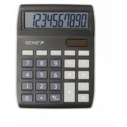 Genie 840 BK Taschenrechner Desktop Display-Rechner Schwarz, Grau