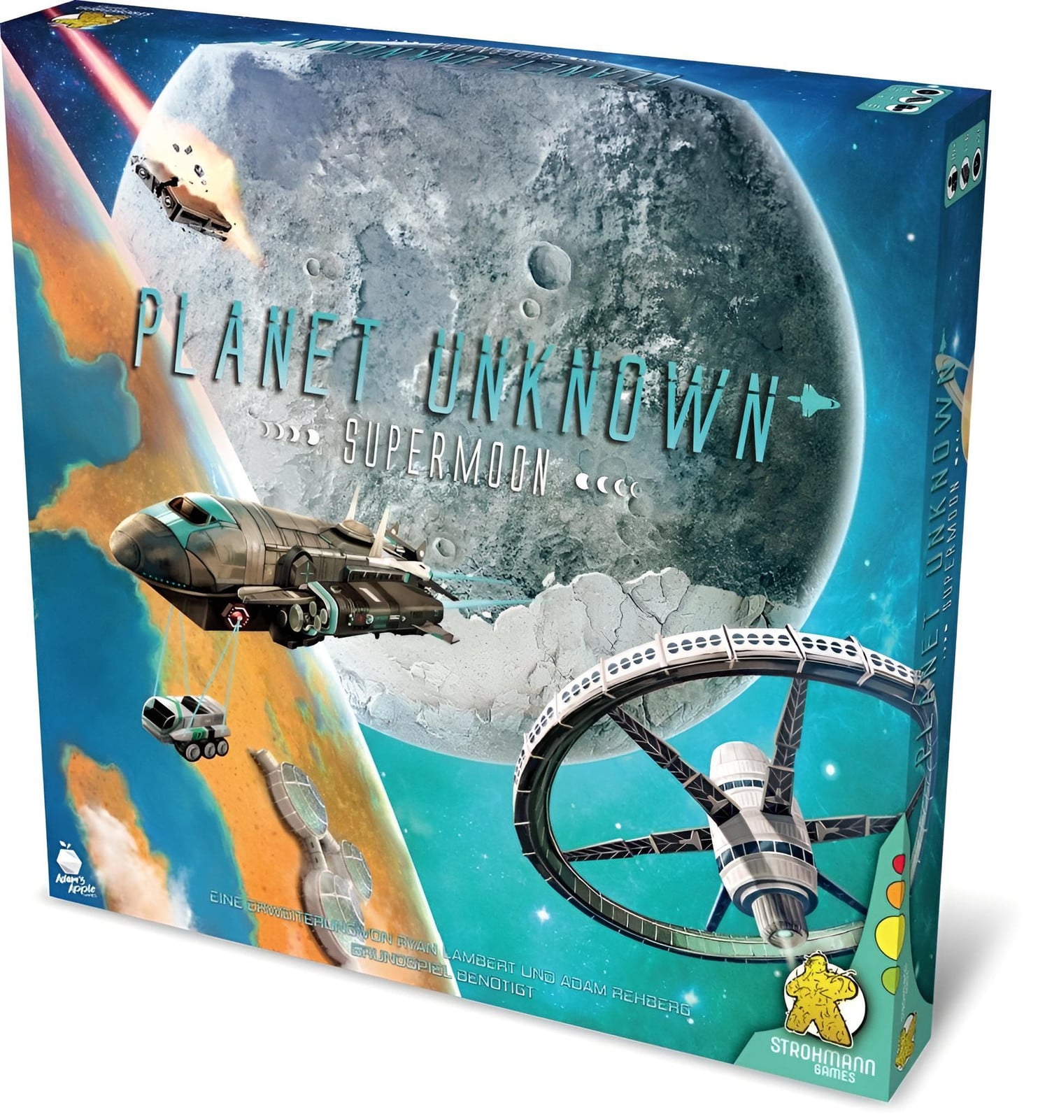Planet Unknown - Supermaan uitbreiding van Pegasus Spiele