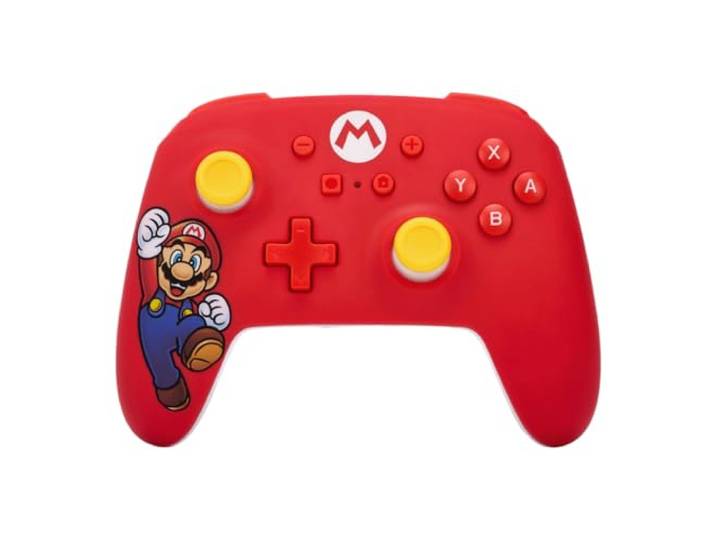 PowerA Geavanceerde draadloze controller voor Nintendo Switch- Mario Joy