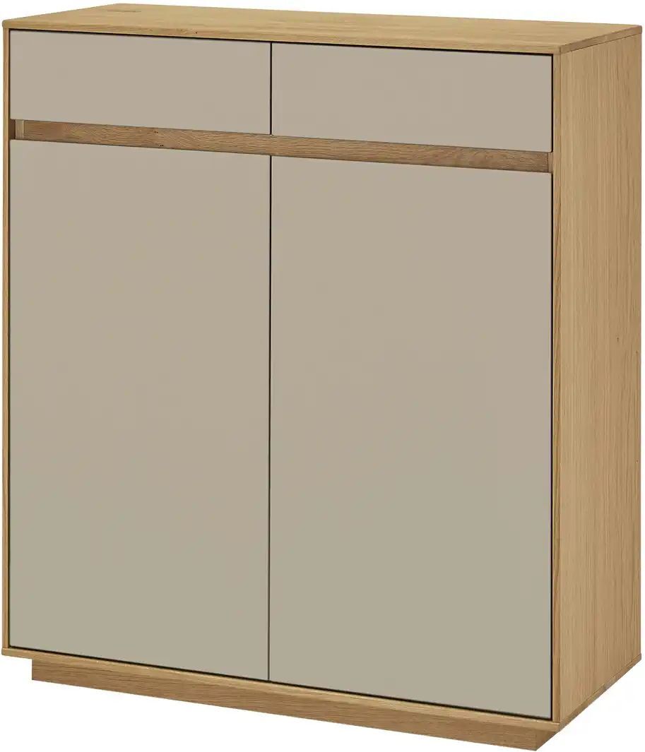Höffner Schuhschrank  Tiba ¦ creme ¦ Maße (cm): B: 86 H: 103 T: 37.0