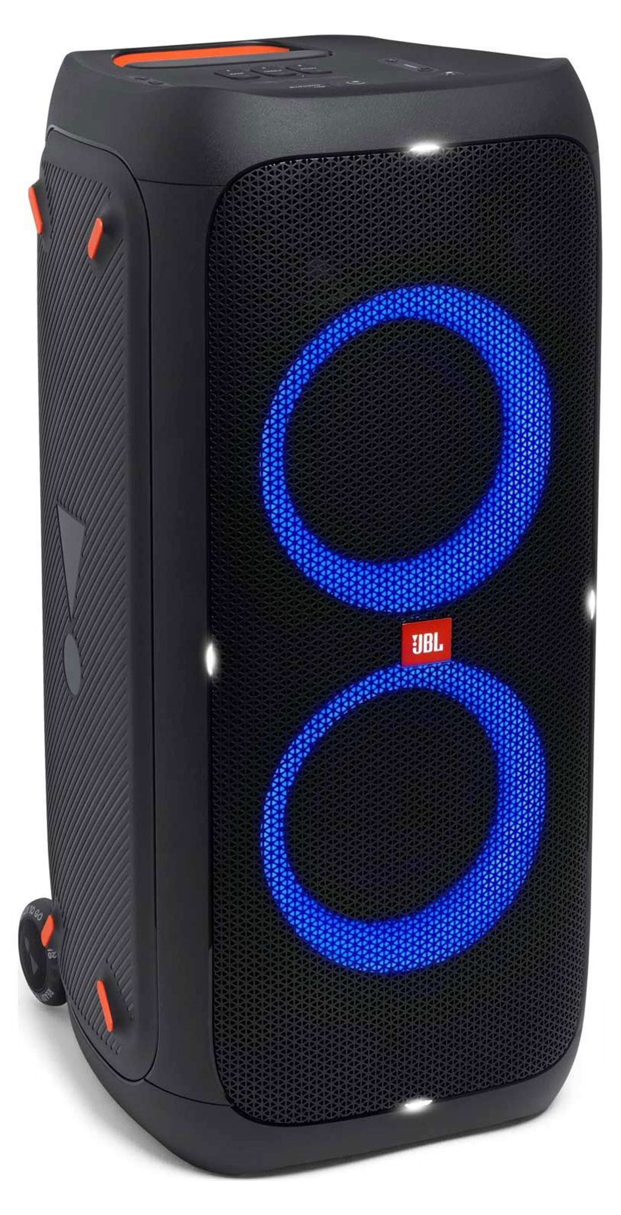 JBL Partybox 310 Leistungsstarker, wasserdichter Party-Lautsprecher mit Karaoke und Bluetooth