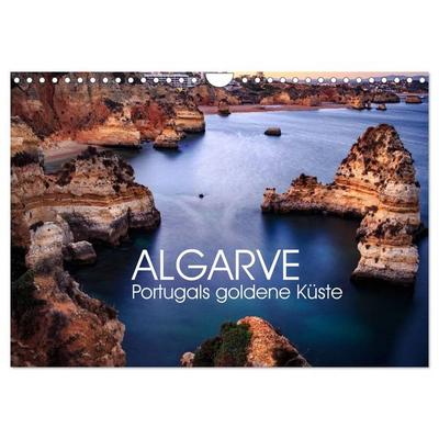 Algarve - Portugals goldene Küste (Wandkalender 2026 DIN A4 quer), CALVENDO Monatskalender