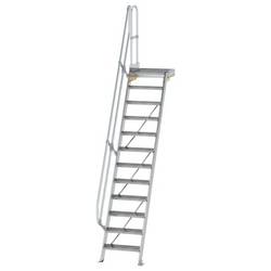 MUNK Günzburger Steigtechnik 600372 Aluminium, Stahl verzinkt Treppe