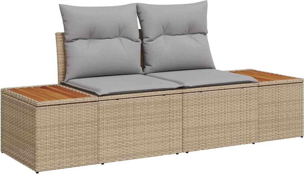 vidaXL Gartensofa-set 8 stk. Beige