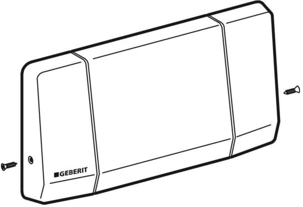 Geberit BetPl. Highline IR, Edelstahl 241307001