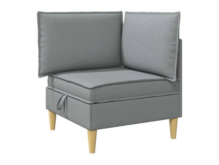 vidaXL Sofa Sofa mit Stauraum Stoff, 1 Teile