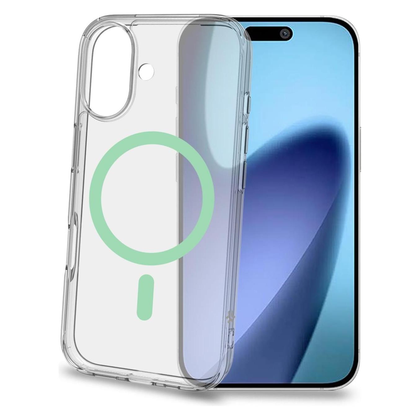 Celly Transparente Magnetische Hülle für iPhone 17 (Apple iPhone 17) (GELSKINMAG1150G)