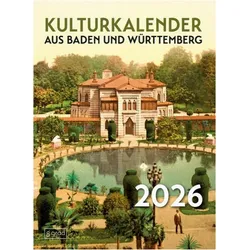 8 Grad Verlag, Kalender, Kulturkalender aus Baden und Württemberg 2026