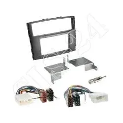 Mitsubishi Pajero 2006 - 2014 Autoradio Radioblende+Adapterkabel Einbauset IS...