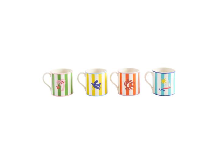 Jonathan Adler - Mug Playa - Multicolore - Porcelaine - Designer Jonathan Adler