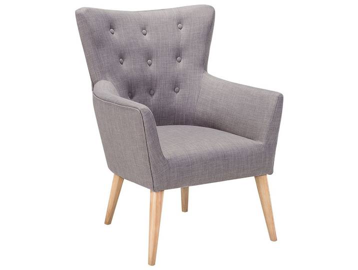 SESSEL Polsterbezug Grau Angen