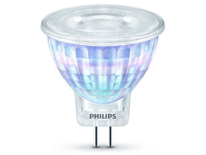 Leuchtmittel Philips Glas GU4 2.3 W - Farbe: transparent - LED - Lichtfarbe: Extra warmweiss- LED Leuchtmittel