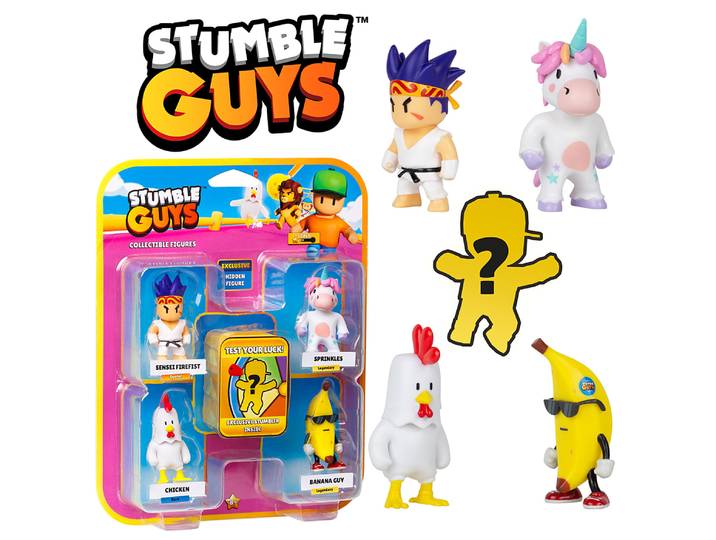 SG - Pack de 5 figurines 6 cm à collectionner - Asst