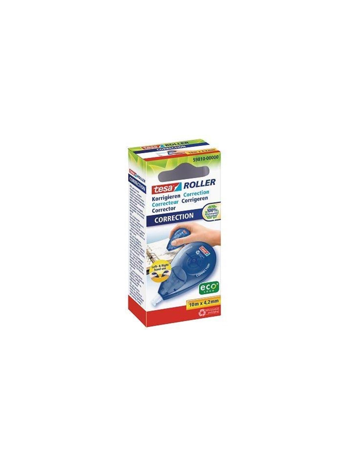 tesa Roller Correction ecoLogo Einweg-Korrekturroller