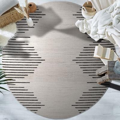 World Rug Gallery Bohemian Stripe Area Rug
