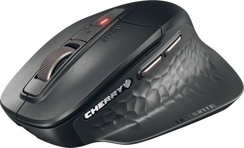 CHERRY CHERRY MSM STREAM MOUSE ULTIMATE Maus Schwarz 7 Tasten 4000 dpi