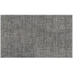 Webteppich   ¦ grau ¦ Synthetische Fasern ¦ Maße (cm): B: 80