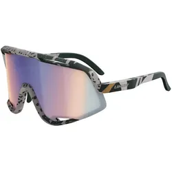 Limar, Unisex, Sportbrille, Kosmos Gray/Green Onesize Grün - All-Mountain mit grossem Si..., Grün, Grau