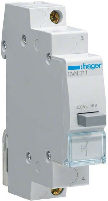 Hager Bouton-poussoir 1S SVN311 (SVN311)