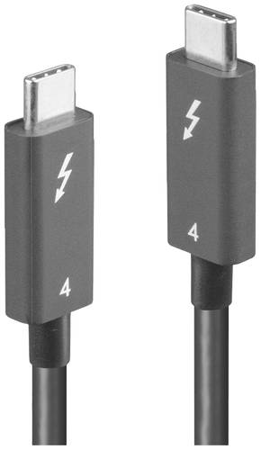 LINDY Thunderbolt-Kabel Thunderbolt 4 Thunderbolt (USB-C) Stecker 2.00m 31121