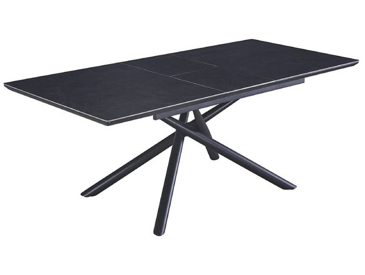 Tisch ausziehbar MIKA 160-200x90x76cm grau
