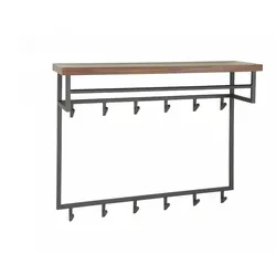 GARDEROBE ADELIA Grau Nussbaum
