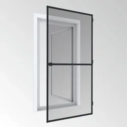 POWERTEC Insektenschutz -Tür 100x210cm Anthrazit