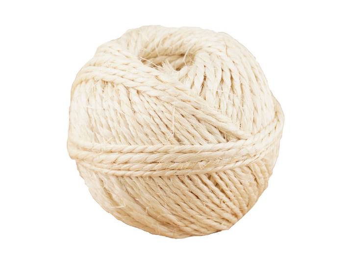Sisalschnur 60m, 2-4 mm