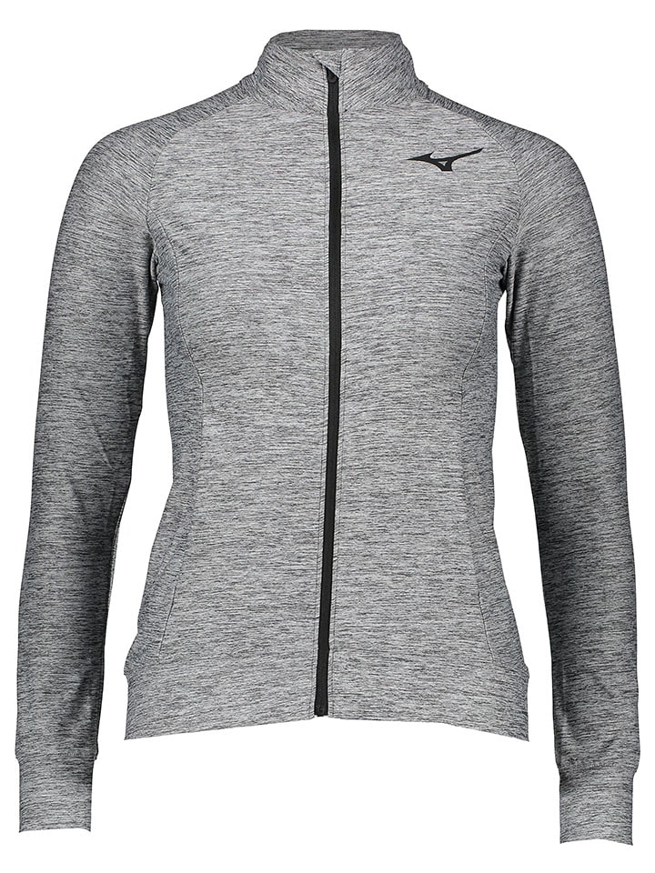Mizuno Trainingsjacke in Grau - S