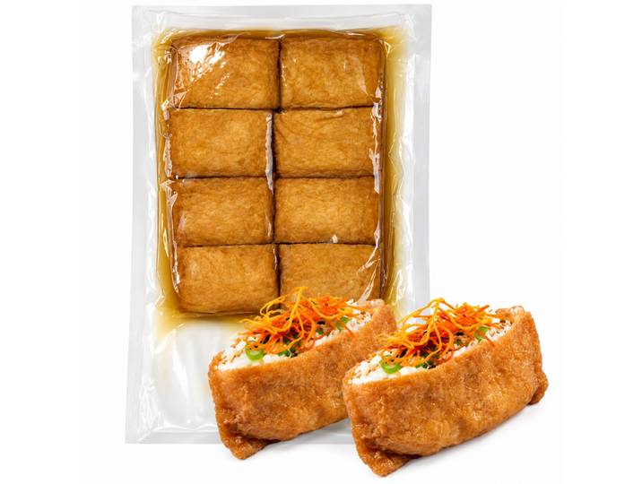 Poche tofu frit assaisonné pour Inari sushi Kansai JP 40 unités- 950g