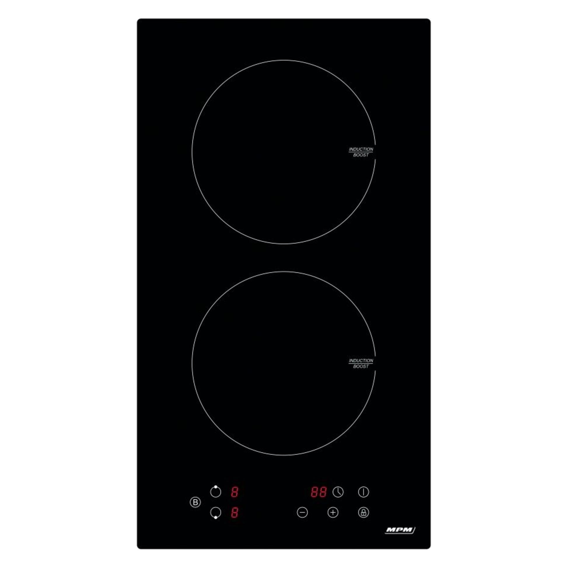 MPM 30-IM-06 Schwarz Integriert 52 cm Zonen-Induktionskochfeld 2 Zone(n) (52 cm, Elektrokochfeld) (MPM-30-IM-06)