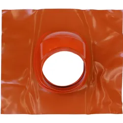 Universal-Dachpfanne (25-50 Gr) flex rot für Abgassystem 110 mm