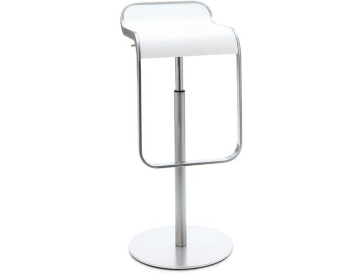 Barsitz Lem Lapalma silber, Designer Shin, Tomoko Azumi, 37x74-87x42 cm