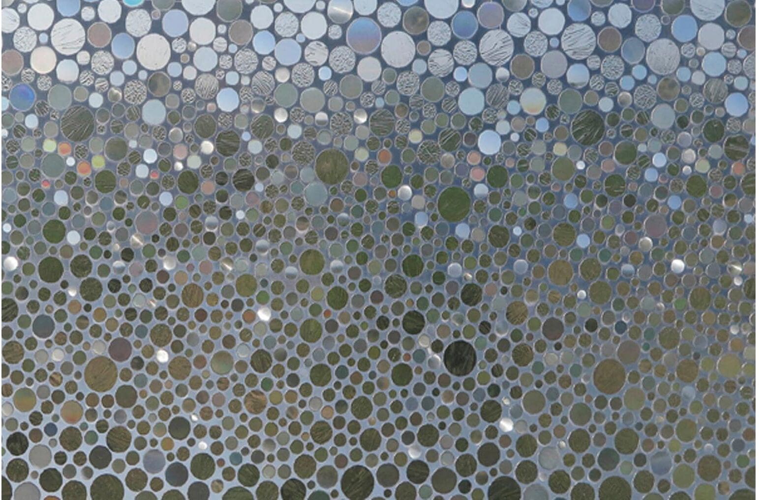 Fensterfolie HUBATKA TEXTIL "Codol", bunt, B:92cm L:150cm, Kunststoff, Fensterfolien, Fensterfolie bunt B/L: 92cm x 150cm