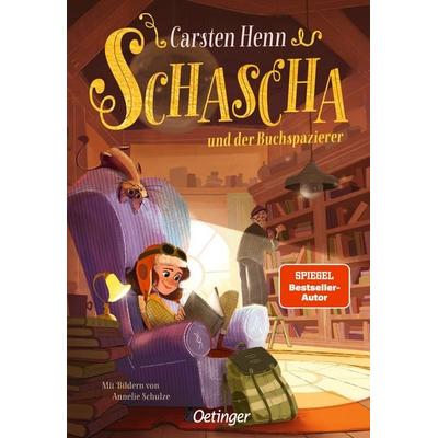 Schascha und der Buchspazierer, Gebundene Ausgabe von Carsten Henn, Verlag Friedrich Oetinger GmbH, 978-3-7512-0886-4