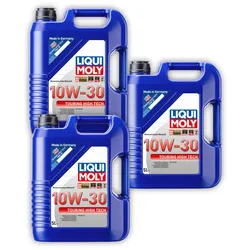 3x Motoröl LIQUI MOLY 1272 Touring High Tech 10W-30 Motorenöl Öl Mineralisch 5L