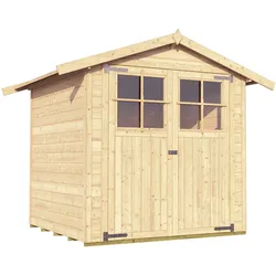 Weka 19 mm Gartenhaus 316-198 x 148 cm - 50 % Rabatt auf Dacheindeckung