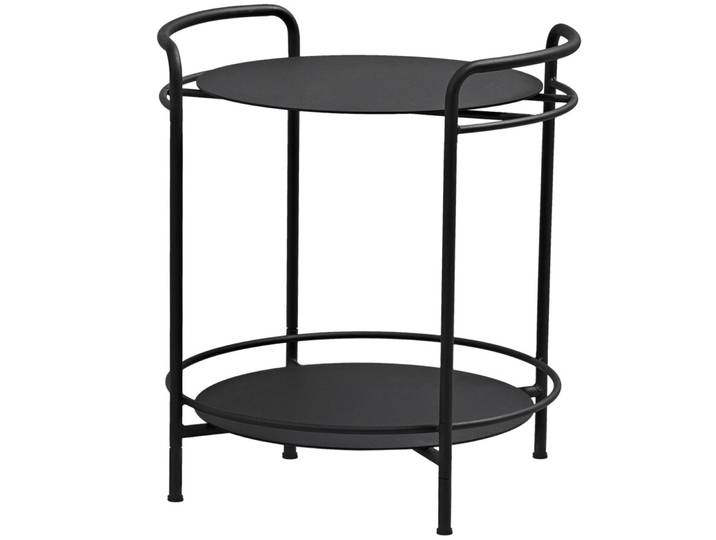 SACKit Beistelltisch Patio black Stoff B 55 H 59 cm