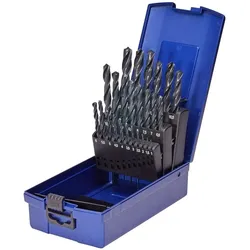 SW-Stahl, Bohrereinsatz, 81425L Spiralbohrersatz HSS-R, 25-teilig in Patentkassette, von 1-13 mm (1-13mm)
