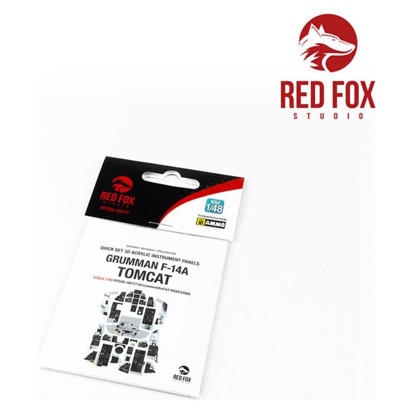 Red Fox 1/48 Grumman F-14A Tomcat (for Hasegawa kit) (RFSQS-48177)