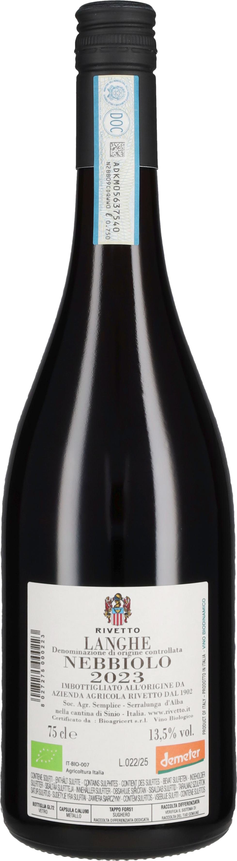 Nebbiolo Rivetto 2024